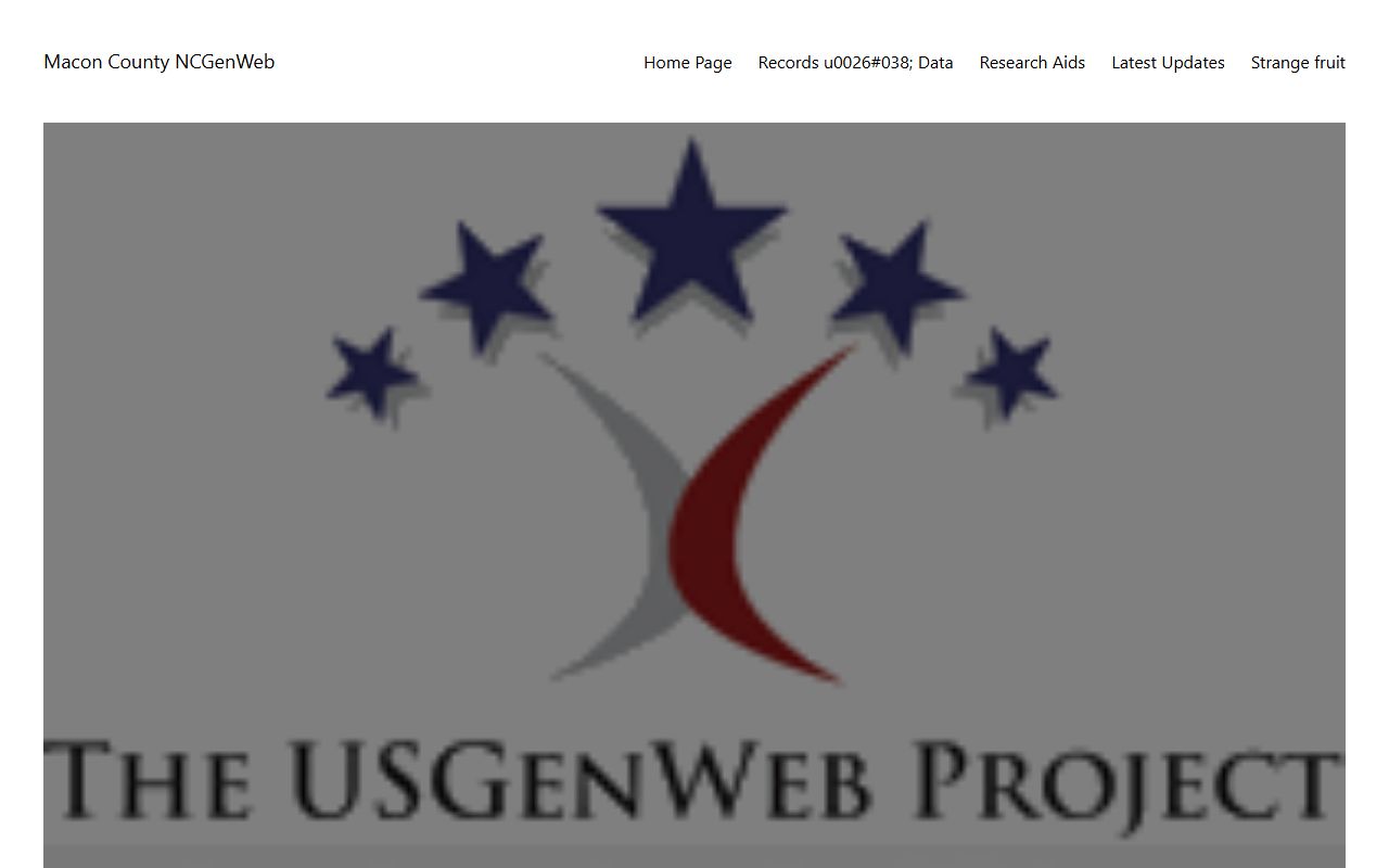 Macon County NCGenWeb resource page for dissolution of marriage historical records in Franklin