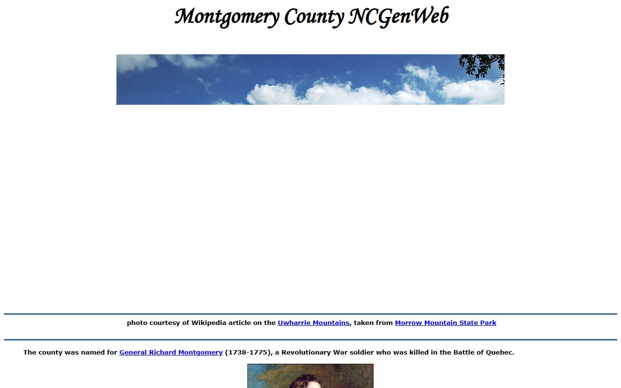 Montgomery County NCGenWeb page with historical dissolution of marriage resources