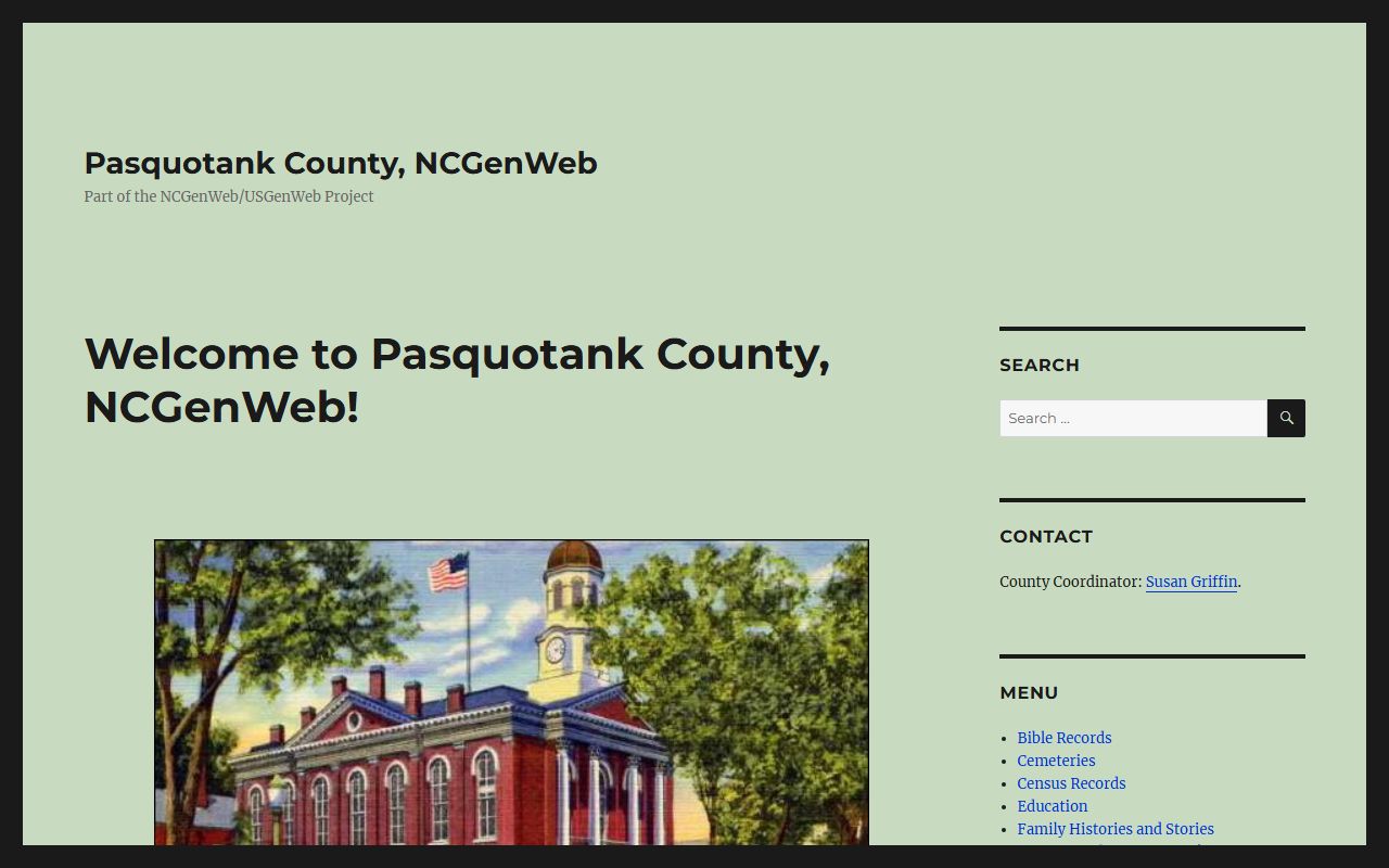 Pasquotank County NCGenWeb page for historical dissolution of marriage research
