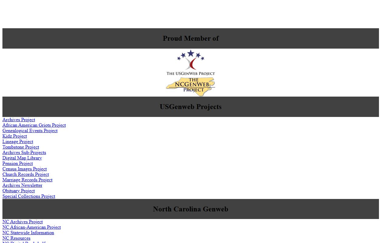 Pitt County NCGenWeb genealogy resource for dissolution of marriage research