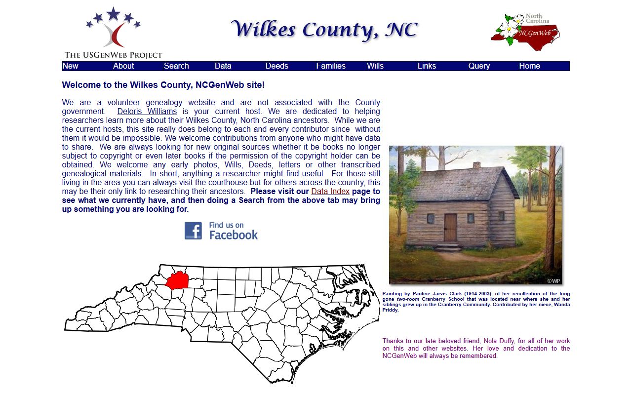 Wilkes County NCGenWeb genealogy resource for dissolution of marriage historical research